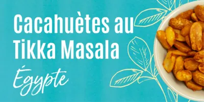 Cacahuètes Tikka Masala