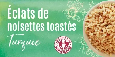 Les éclats de noisettes toastés
