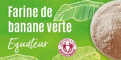 Farine de Bananes vertes