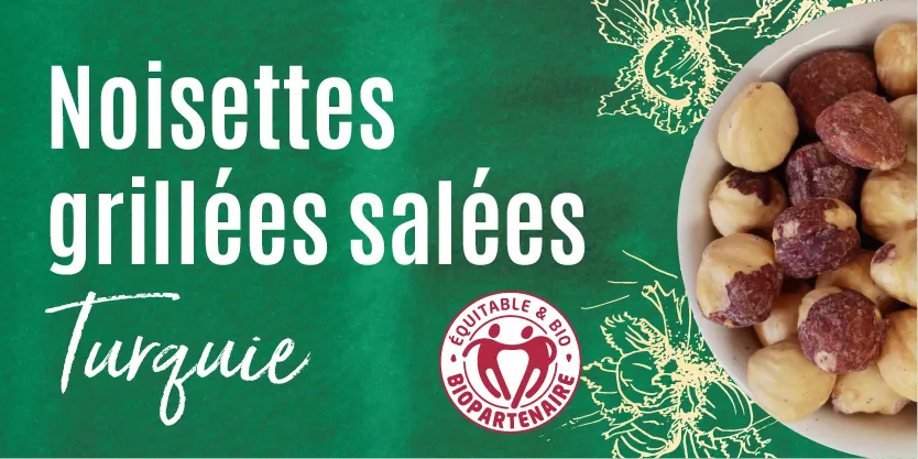 Noisettes grillées salées