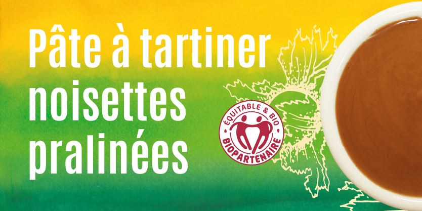 La pâte à tartiner noisettes pralinées