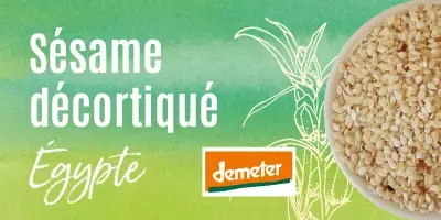 Sésame décortiqué