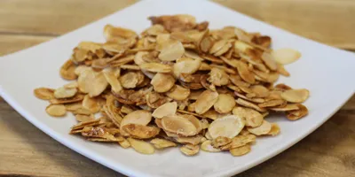 Amandes effilées caramélisées