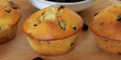 Muffins aux cranberries