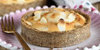 Tarte amandine aux poires