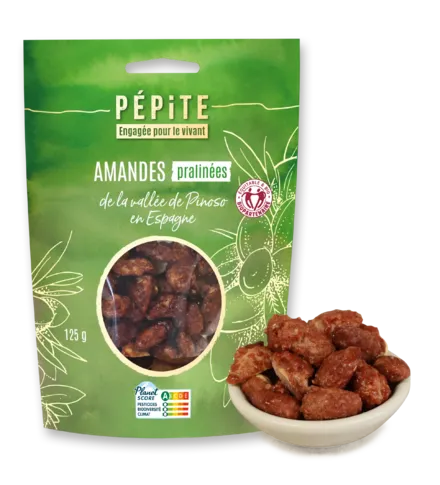 Les amandes pralinées de la vallée de Pinoso en Espagne