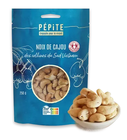 Les noix de cajou  des collines du Sud Vietnam