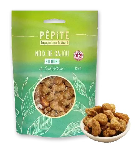 Les noix de cajou au miel du Sud Vietnam
