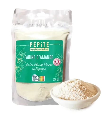 La farine d'amande de la vallée de Pinoso en Espagne