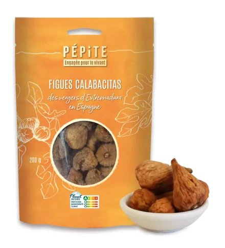 Les figues Calabacitas  des vergers d'Extremadura en Espagne