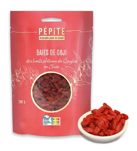 Les baies de Goji des hauts plateaux du Qinghai en Chine