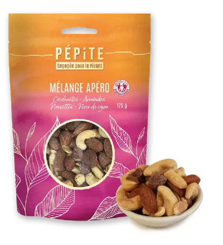 Le mélange Apéro Cacahuètes - Amandes - Noisettes - Noix de cajou