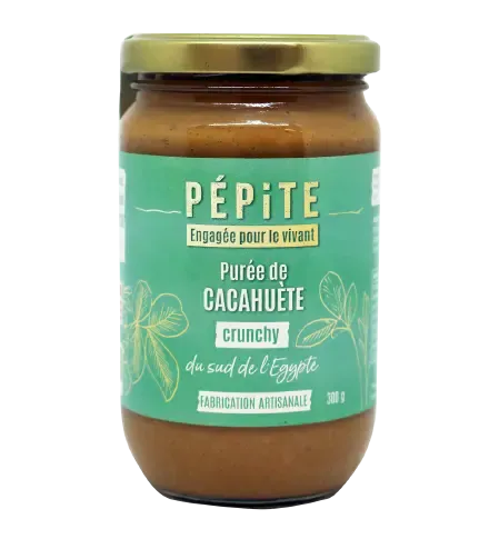 La purée de cacahuète crunchy du Sud de l'Égypte