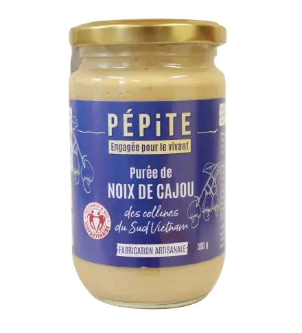 La purée de noix de cajou  des collines du Sud Vietnam