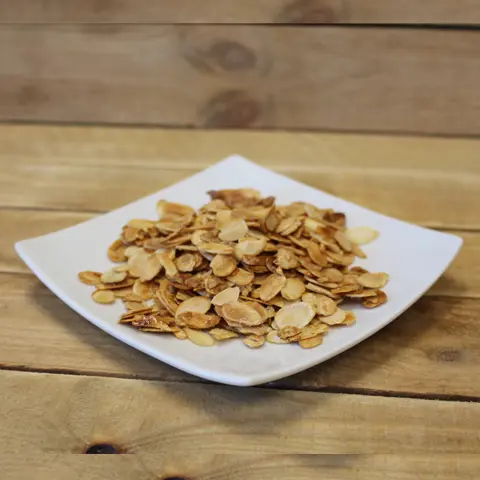 Amandes effilées caramélisées