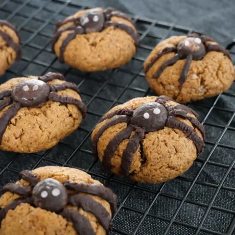 Cookies araignées