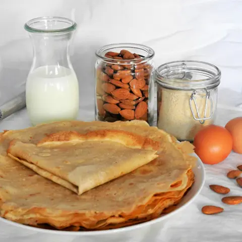 Crêpes sans gluten, sans lactose