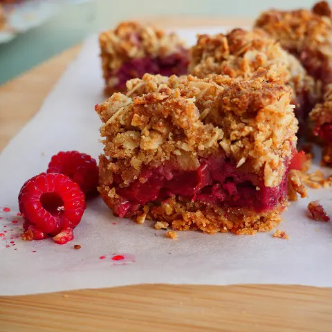Crumble Amandes - Framboises