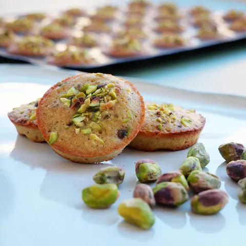Financiers aux Pistaches