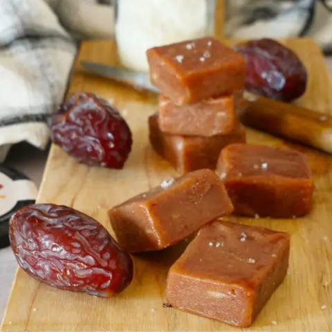 Fudge Dattes - Purée d'amande