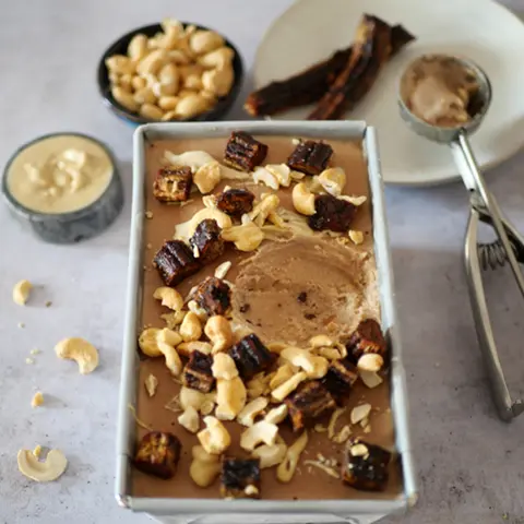 Nice cream banane cajou