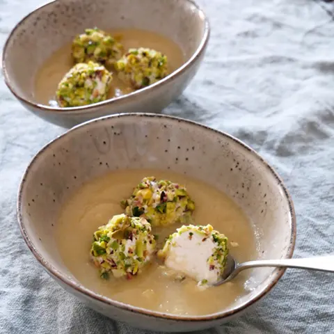 Rochers Ricotta Pistaches Poires