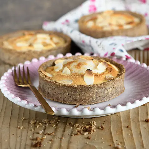 Tarte amandine aux poires
