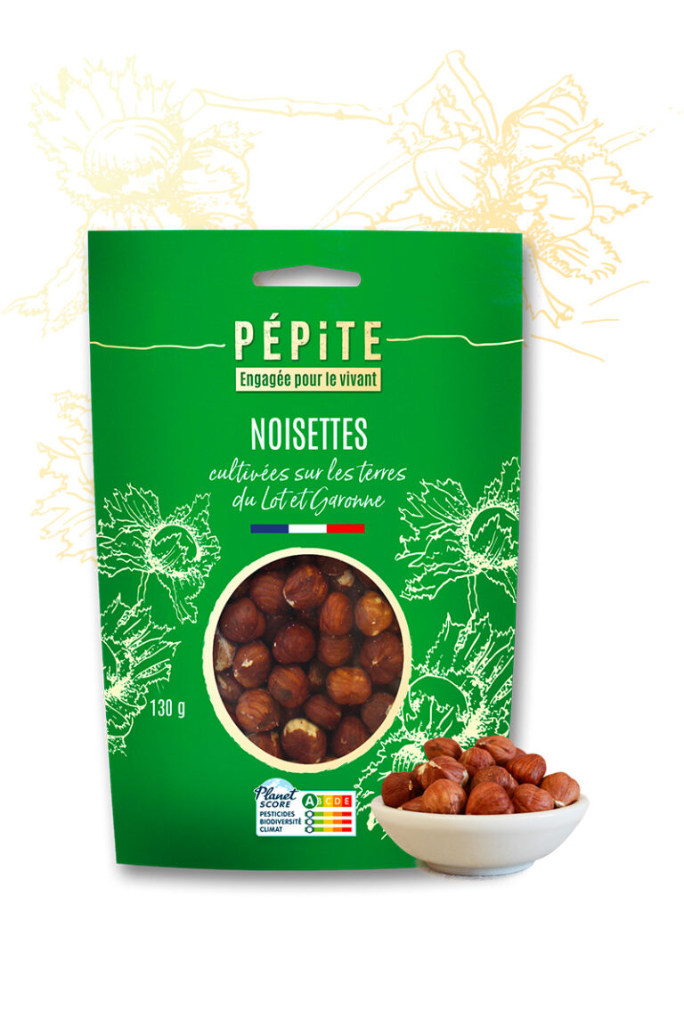 Noisettes bio françaises